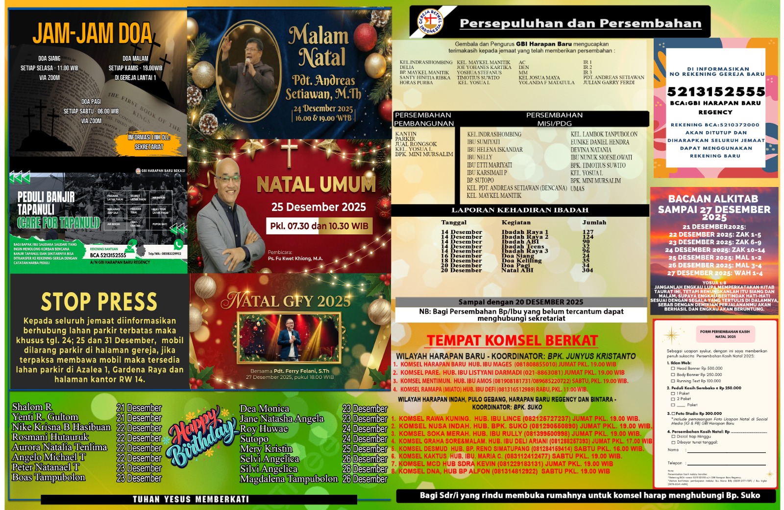 Warta Jemaat GBI Harapan Baru